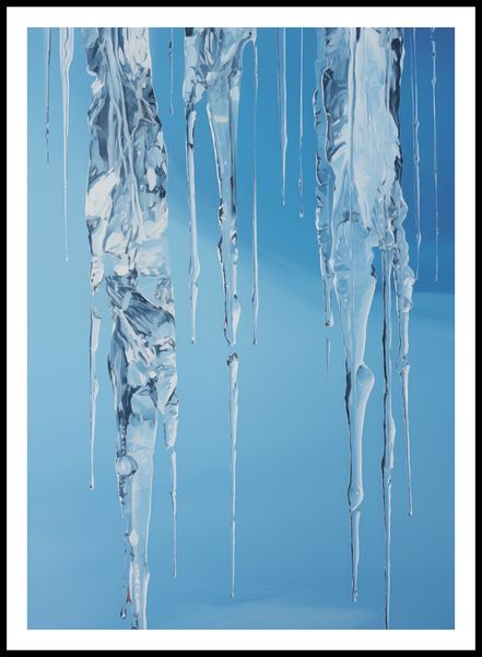 Plakat 64x90cm Kryształowe Sople zdjęcie 3