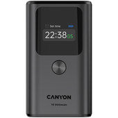 canyon powerbank onpower 130 tft 10000 mah pd30w grafitowy