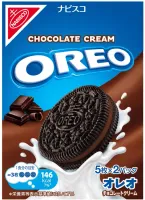 Oreo Original Japan, kakaowe ciasteczka z nadzieniem czekoladowym 2x5szt 97g