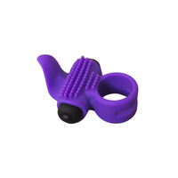 wibrujący pierścień silikonowy bullet lastic ring adrien lastic