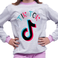 Piżama dziecięca Tik Tok
