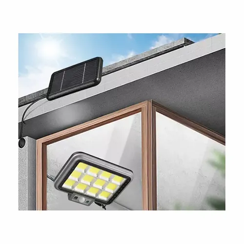 Halogen Solarny 30W Pilot, Czujnik Ruchu I Zmierzchu 8Cob na Arena.pl