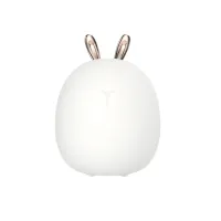 Lampka nocna z kreskówkowym królikiem, ładowana przez USB