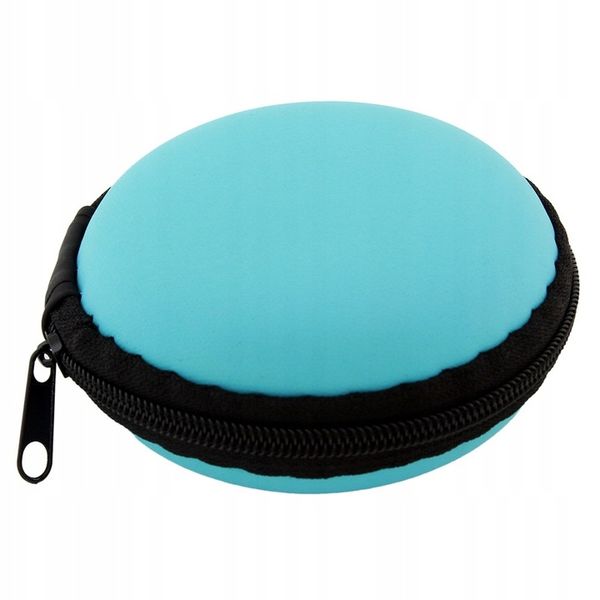 TWARDE ETUI NA PENDRIVE MP3 KARTY PAMIĘCI BLUE 8cm zdjęcie 1