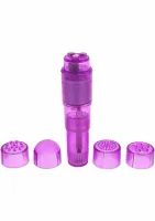 pocket rocket kompaktowy masażer z 4 wymiennymi nakładkami 8713221438782