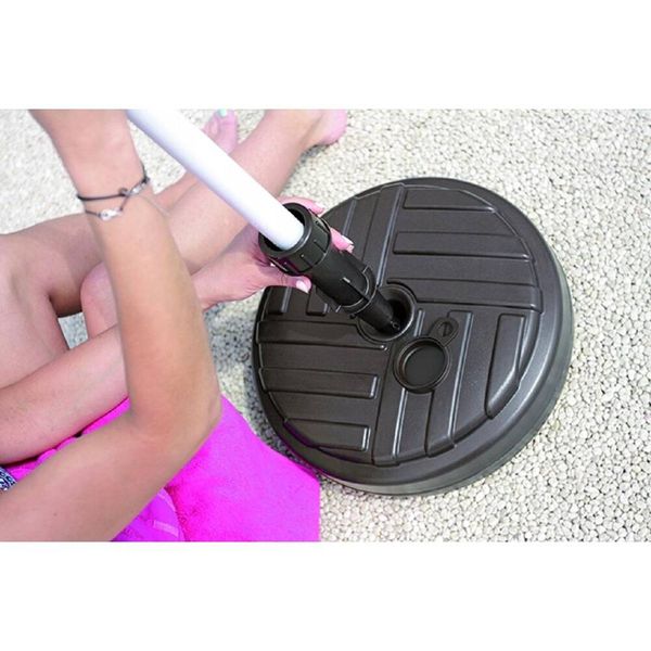 PODSTAWA DO PARASOLA UMBRELLA BASE OKRĄGŁA BIAŁA zdjęcie 4