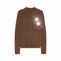 Sweter z Wełny Merino z Kaszmirem DANISH ENDURANCE Damski Sweter Premium M