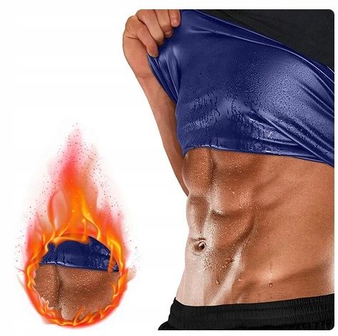 KOSZULKA MĘSKA TRENINGOWA SAUNA ODCHUDZAJĄCA L/XL na Arena.pl