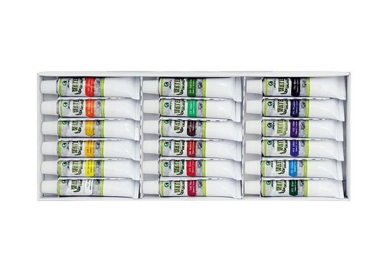 FARBY AKWARELOWE 18 KOLORÓW 12ML E1338B 6901893220381 zdjęcie 1