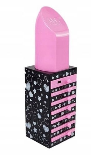 KUFEREK ZESTAW KOSMETYKÓW DO MAKIJAŻU PIĘKNOŚCI TOALETKA DO MAKIJAŻU DLA DZ na Arena.pl