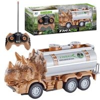 cysterna dinozaur zdalnie sterowana pojazd rc na pilota światło