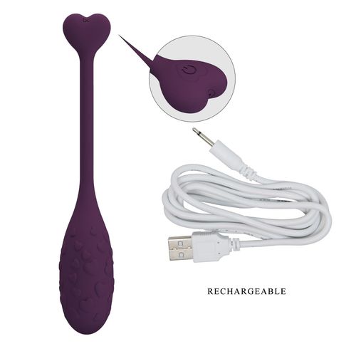 PRETTY LOVE - Fisherman Purple, 12 vibration functions Mobile APP na Arena.pl