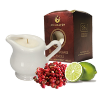 Świeca do masażu Limonka z czerwonym pieprzem