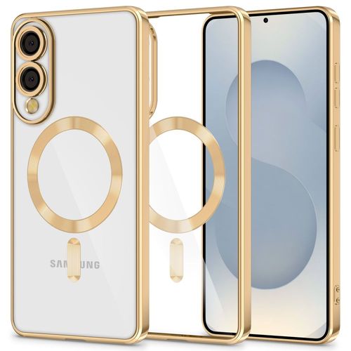 Etui Tech-Protect MagFlex MagSafe DO Samsung Galaxy S25 Edge Złote na Arena.pl