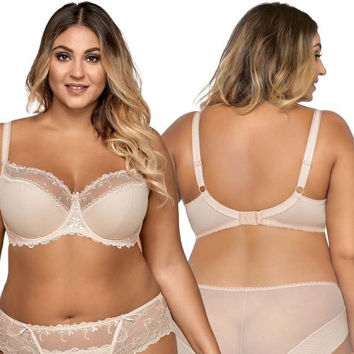 AVA stanik biustonosz wygodny półusztywniany AV-1030 SEMI-SOFT beżowy 75F b na Arena.pl