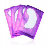 100szt Płatki pod oczy do przedłużania rzęs FIOLET