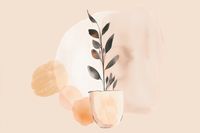 Plakat 45x30cm Doniczkowy Kolor