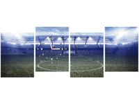 45CM 120CM ZEGAR 4 ELEM BOISKO ŚCIENNY