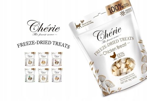 Liofilizowany KURCZAK Z WĄTRÓBKĄ smakołyki dla psa i kota 30g x 3 na Arena.pl