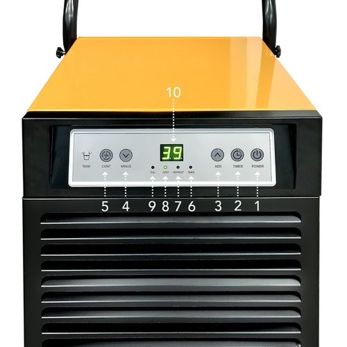 Przemysłowy osuszacz powietrza EPD 50 budowlany pochłaniacz wilgoci na Arena.pl