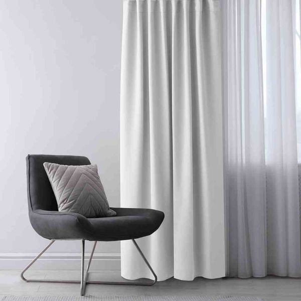 CURT/AH/BLACKOUT/EYELETS/WHITE/140X175/1PC zdjęcie 6