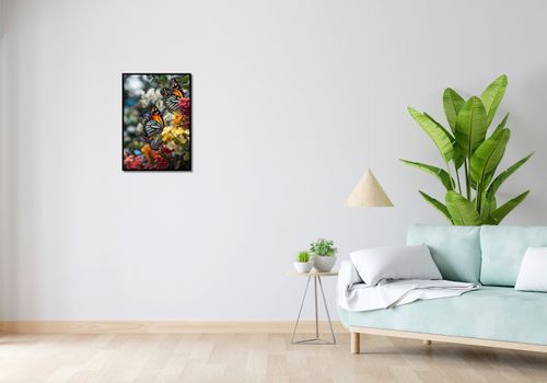 Plakat 42x59,4cm Motyle Na Łące na Arena.pl