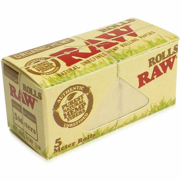 RAW Organic Rolls - bibułki w rolce 5m zdjęcie 1