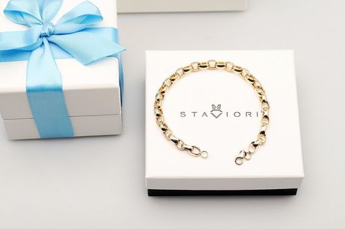 Emaga Złota bransoleta BZX6233 na Arena.pl