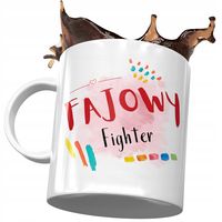 Kubek Dla Fightera Fajowy Fighter Prezent Z Nadrukiem Ze Zdjęciem