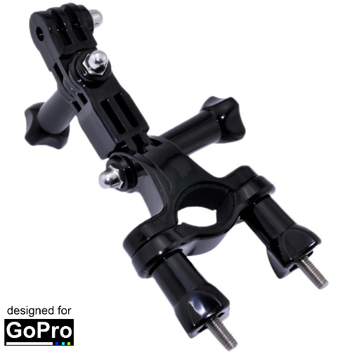 UCHWYT ROWEROWY Z RAMIONAMI NA ROWER DO GOPRO 7 6 5 4 3 SESSION zdjęcie 2