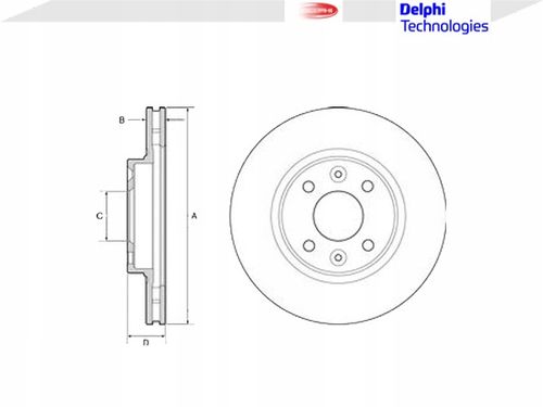 TARCZA HAM PRZOD 258X22 V na Arena.pl