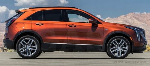 Cadillac XT4 - Listwy CHROM na drzwi boczne dekoracyjne chromowane na Arena.pl