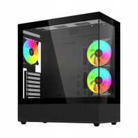 Obudowa do komputera Savio Sigma X1 Midi Tower ATX Okno Czarna