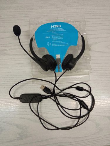 Słuchawki przewodowe LOGITECH Stereo Headset H390 na Arena.pl