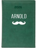 KALENDARZ A6 2026 TYGODNNIOWY PLANER prezent Z IMIENIEM PERSONALIZOWANY