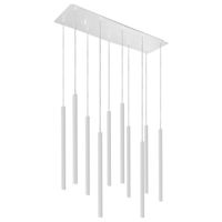 LAMPA wisząca LASER 8922 Nowodvorski metalowa OPRAWA prostokątny ZWIS tuby białe