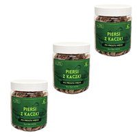 3 x liofilizowana pierś z kaczki 70g dla psa i kota | kwasy Omega 3