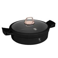 garnek tytanowy 28cm berlinger haus bh-1455 black rose
