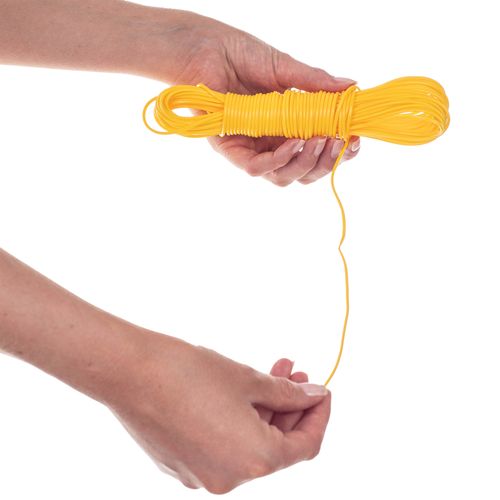 KADAX Linka Do Bielizny sznurek Na Pranie 20 metrów Z Wkładem sznur Balkon na Arena.pl