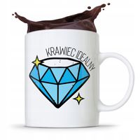 Kubek Prezent Krawcowej Krawca Krawiec Idealny Z Nadrukiem Ze Zdjęciem