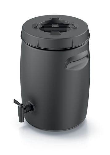 Zbiornik na nawóz, kompost Pojemnik do wytwarzania nawozu COMBIOLIQ 25l + kranik na Arena.pl