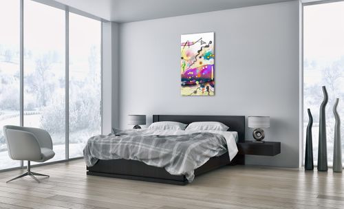 Obraz Na Płótnie - Ryby Pastele  - 55X100 Cm - Pa55X100-4096 na Arena.pl