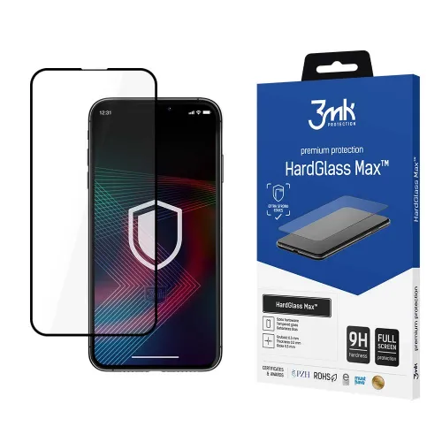 Szkło 9H 3mk HardGlass Max™ na iPhone 14 na Arena.pl