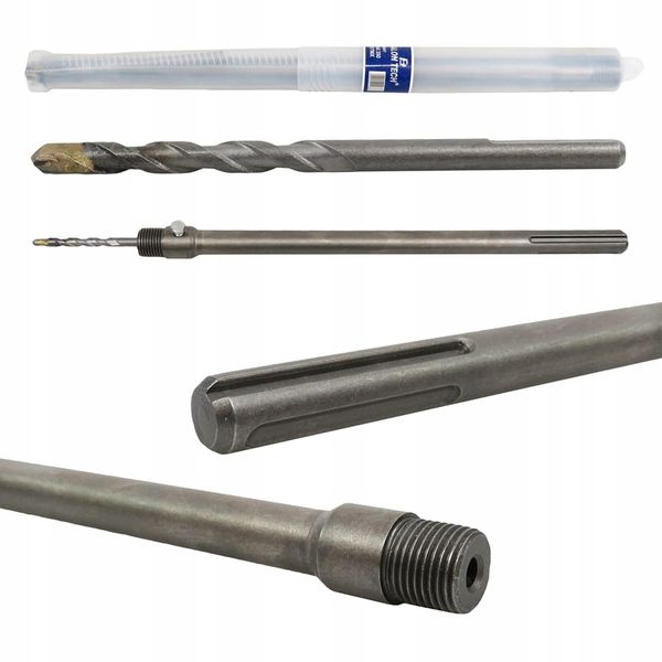 Adapter sds max przedłużka 350mm do otwornica zdjęcie 1