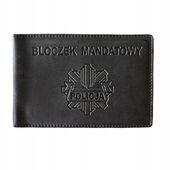 Etui, okładka na mandatownik Policja