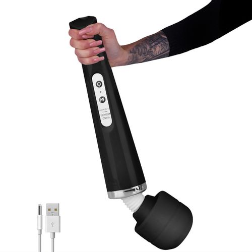 BEZPRZEWODOWY MASAŻER ORGAZMOWY - 10 PROGRAMÓW CZARNY na Arena.pl