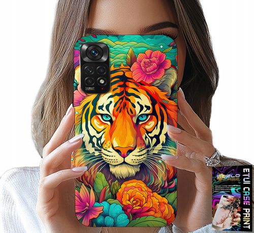 ETUI DO XIAOMI NOTE 11 PRO - ZWIERZĘCE WZORY TYGRYS TYGRYSEK CASE na Arena.pl