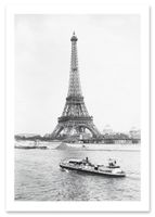 Plakat stara fotografia Paryż 30x40 cm