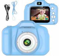 APARAT CYFROWY FOTOGRAFICZNY DLA DZIECI KAMERA LCD EFEKTY GRY RAMKI FILTRY