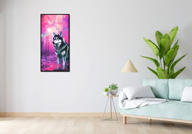 Plakat 50x100cm Wilczy Duch zdjęcie 4